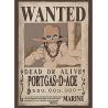 ONE PIECE - Poster Maxi 91,5x61 - Wanted Ace