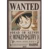 ONE PIECE - Poster Maxi 91,5x61 - Wanted Luffy 2