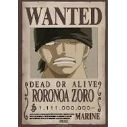 ONE PIECE - Poster Maxi 91,5x61 - Wanted Zoro Wano