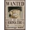ONE PIECE - Poster Maxi 91,5x61 - Wanted Zoro Wano