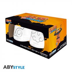 NARUTO SHIPPUDEN - Set de 2 verres 