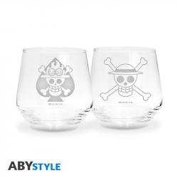 ONE PIECE - Set de 2 verres 