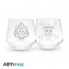ONE PIECE - Set de 2 verres 