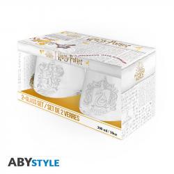HARRY POTTER - Set de 2 verres 