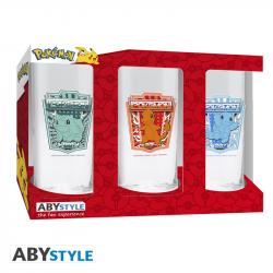 POKEMON - Set de 3 verres