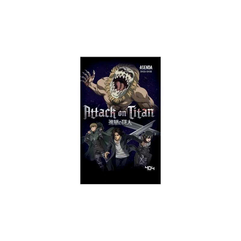 L'ATTAQUE DES TITANS - Agenda 2025 - 2026 