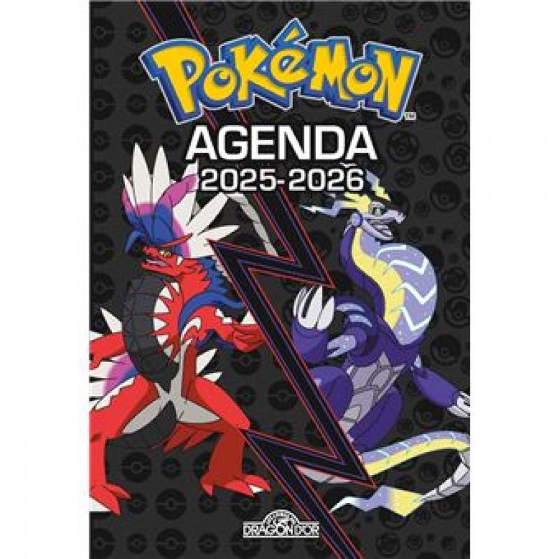 POKEMON ECARLATE VIOLET - Agenda 2025 - 2026 