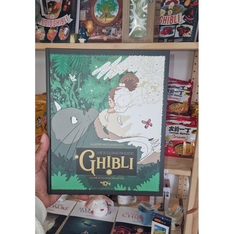 GHIBLI - COLORIAGE PAR NUMERO