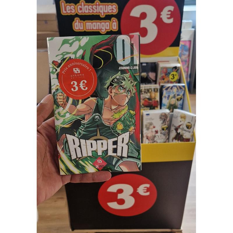 RIPPER - Tome 01 - PRIX ANNIVERSAIRE