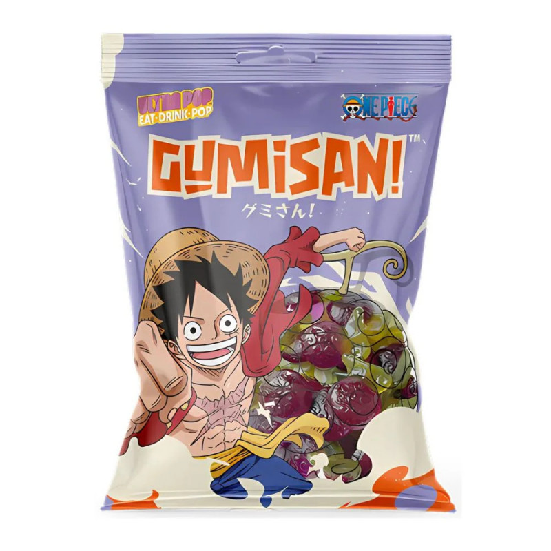 Bonbons One Piece goût raisin GUMISAN 180g