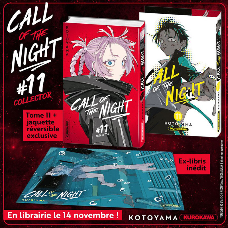 CALL OF THE NIGHT - Tome 11 - Édition limitée