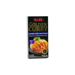 Golden Curry japonais (doux) S&B 92g