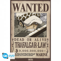 ONE PIECE - Poster Maxi 91,5x61 - Wanted Law Wano