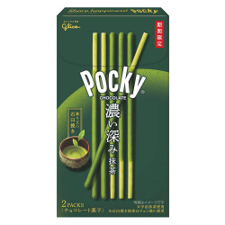 Pocky double matcha GLICO 55g