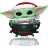 STAR WARS - Figurine POP Bobblehead Holiday Santa - Grogu 746