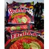 Nouilles Buldak Samyang - Saveur piments habanero au goût de citron vert.