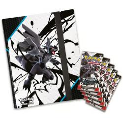 POKÉMON - PORTFOLIO (A4) + 5 BOOSTERS - EV 10.5 FOUDRE NOIRE