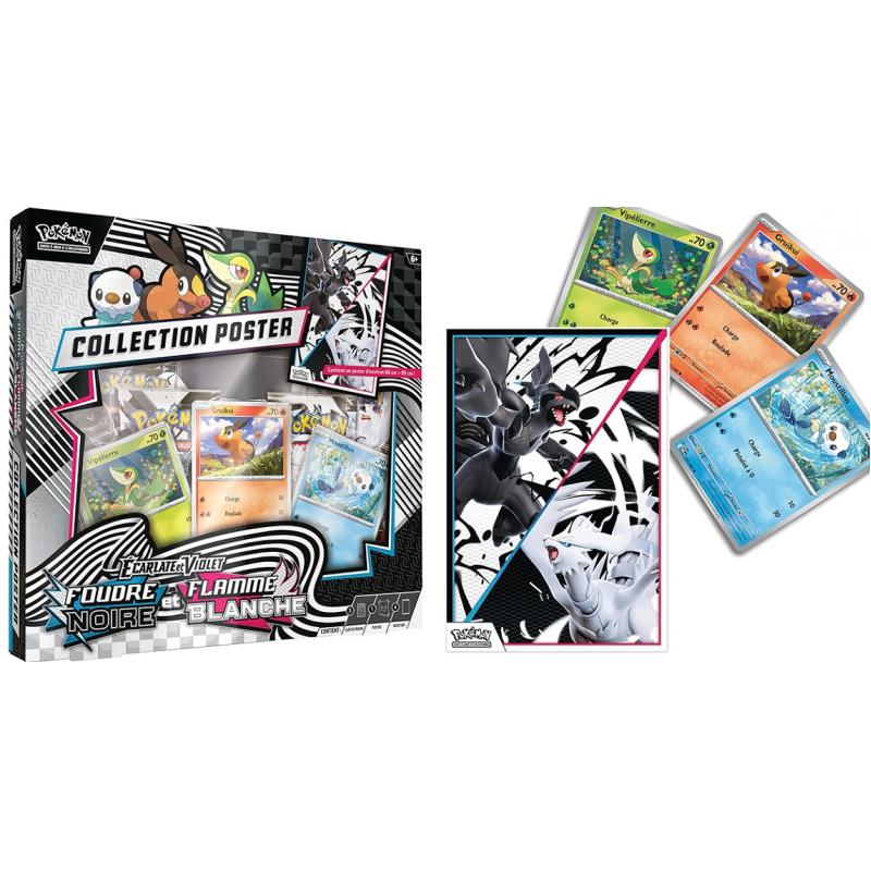 POKÉMON - COFFRET POSTER - EV 10.5 - FOUDRE NOIRE & FLAMME BLANCHE