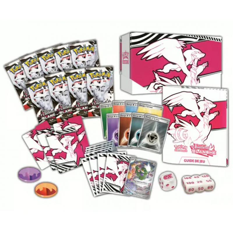 POKÉMON - ETB - COFFRET DRESSEUR D'ELITE - EV 10.5 FLAMME BLANCHE 