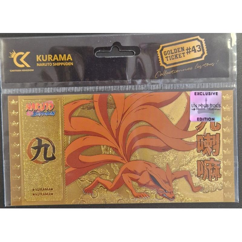 EXLU OTAKU-TENGOKU - GOLDEN TICKETS NARUTO SHIPPUDEN - KURAMA - CK-NS43