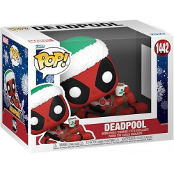 MARVEL - Figurine POP Holiday - Deadpool 1442