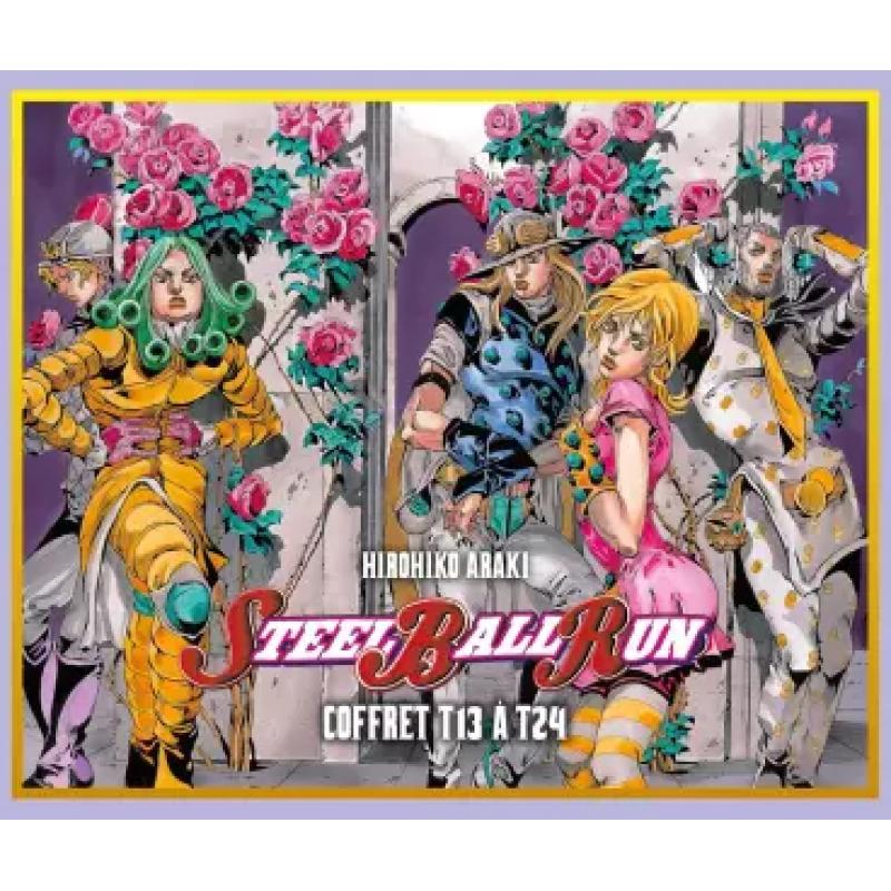 STEEL BALL RUN - JOJO'S BIZARRE ADVENTURE PART 7 - COFFRET Tome 13 à 24