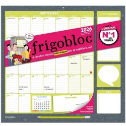 FRIGOBLOC - CALENDRIER MENSUEL 2026 ( de septembre 2025 à décembre 2026)
