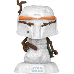 STAR WARS - Figurine POP Holiday Snowman - Boba Fett 558