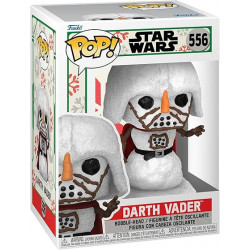 STAR WARS - Figurine POP Holiday Snowman - Dark Vador 556