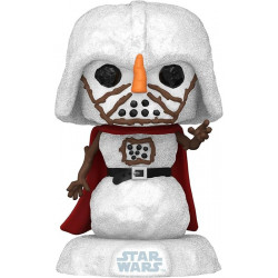 STAR WARS - Figurine POP Holiday Snowman - Dark Vador 556
