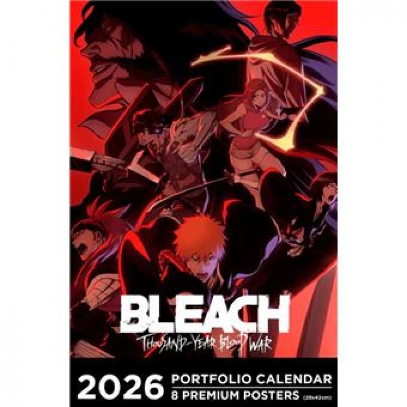 CALENDRIER PORTFOLIO 2026 - BLEACH