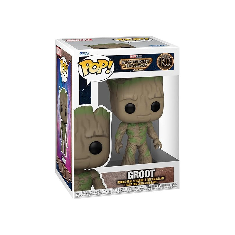 LES GARDIENS DE LA GALAXIE 3 - Figurine POP - Groot 1203