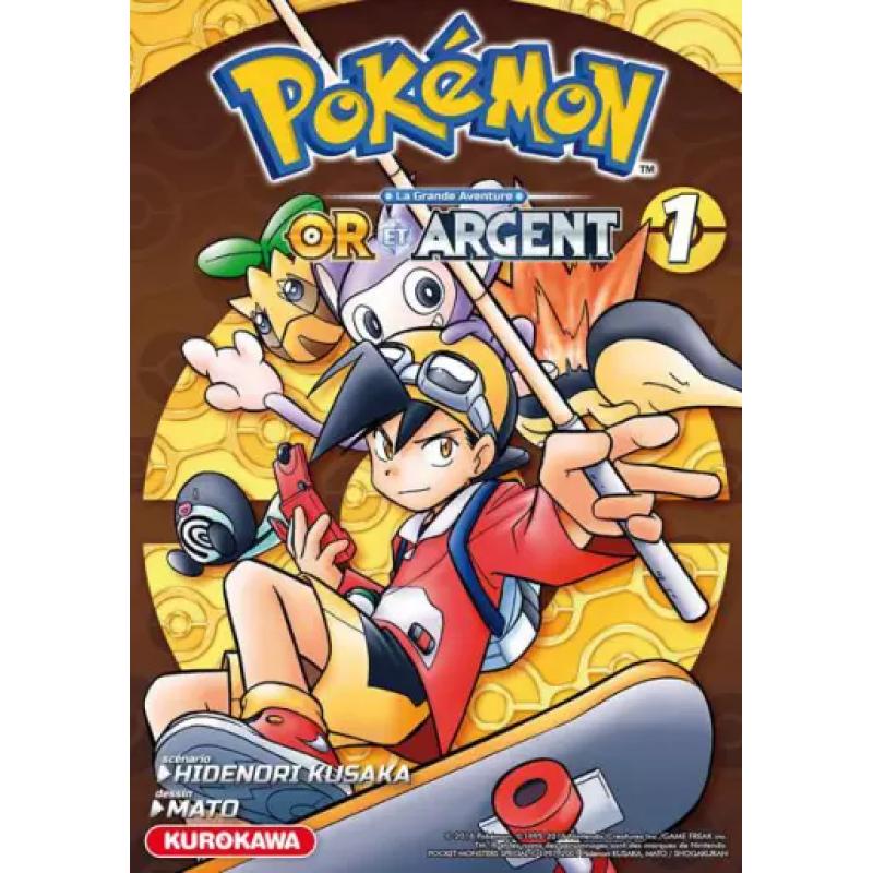 POKÉMON LA GRANDE AVENTURE - OR ET ARGENT - Tome 01