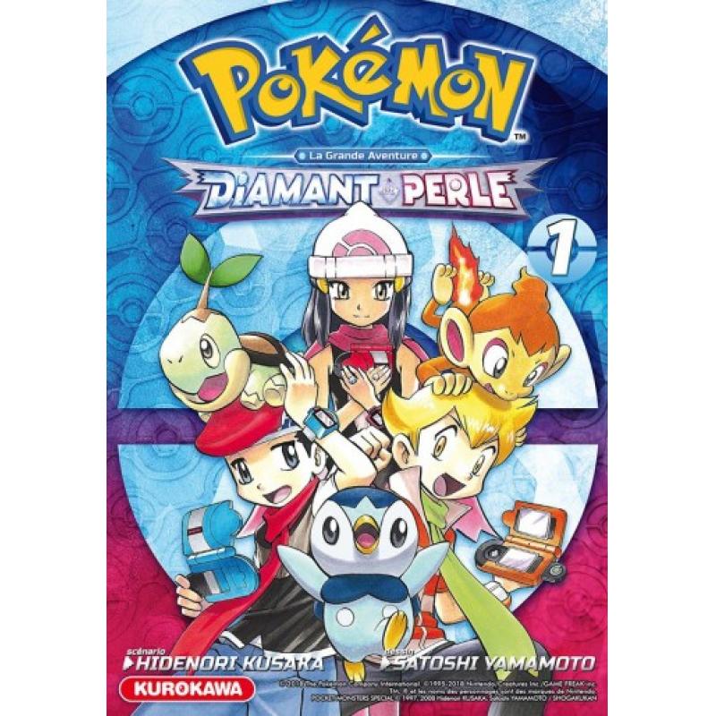 POKÉMON LA GRANDE AVENTURE - DIAMANT ET PERLE - Tome 01