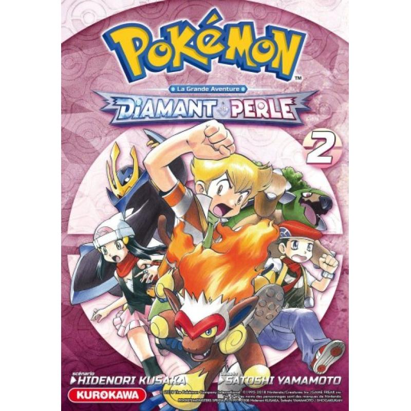 POKÉMON LA GRANDE AVENTURE - DIAMANT ET PERLE - Tome 02