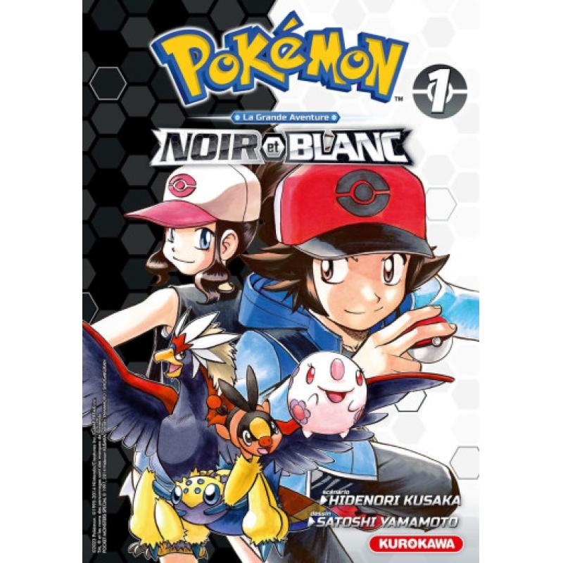 POKÉMON LA GRANDE AVENTURE - NOIR ET BLANC - Tome 01