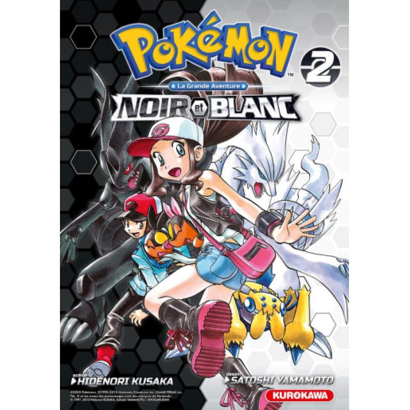 POKÉMON LA GRANDE AVENTURE - NOIR ET BLANC - Tome 02