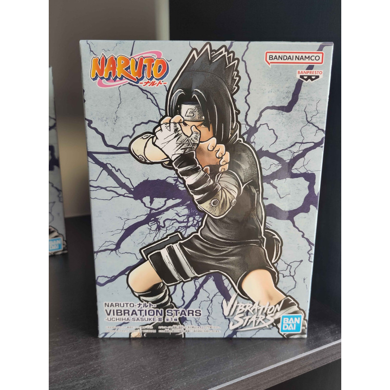 NARUTO VIBRATION STARS - Figurine Banpresto - Uchiha Sasuke