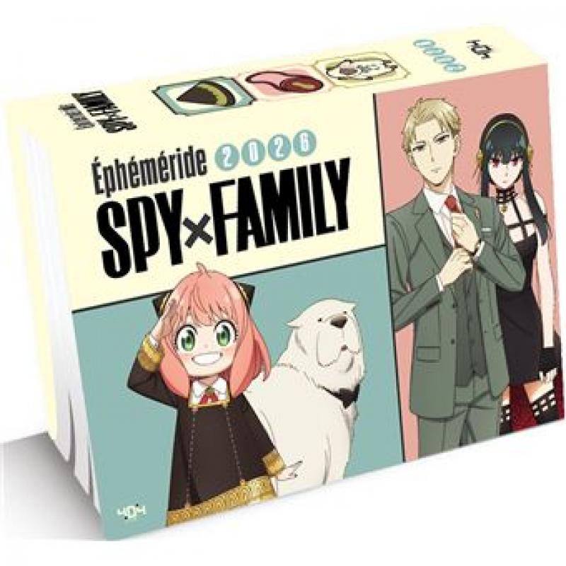 EPHEMERIDE 2026 - SPY X FAMILY