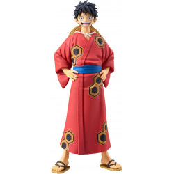 ONE PIECE - Figurine DXF Grandline series - Wanokuni Luffy Yukata 16cm