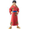 ONE PIECE - Figurine DXF Grandline series - Wanokuni Luffy Yukata 16cm