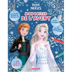 DISNEY - LA REINE DES NEIGES - MON POSTER DE L'AVENT 