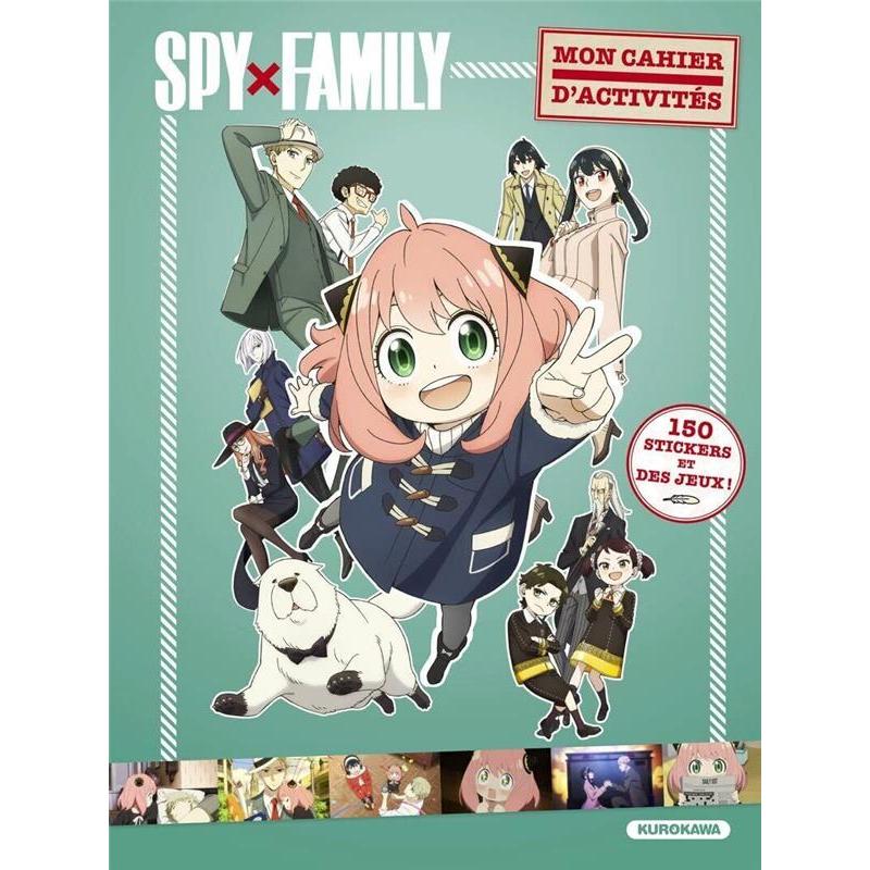 SPY X FAMILY - MON CAHIER D'ACTIVITES 
