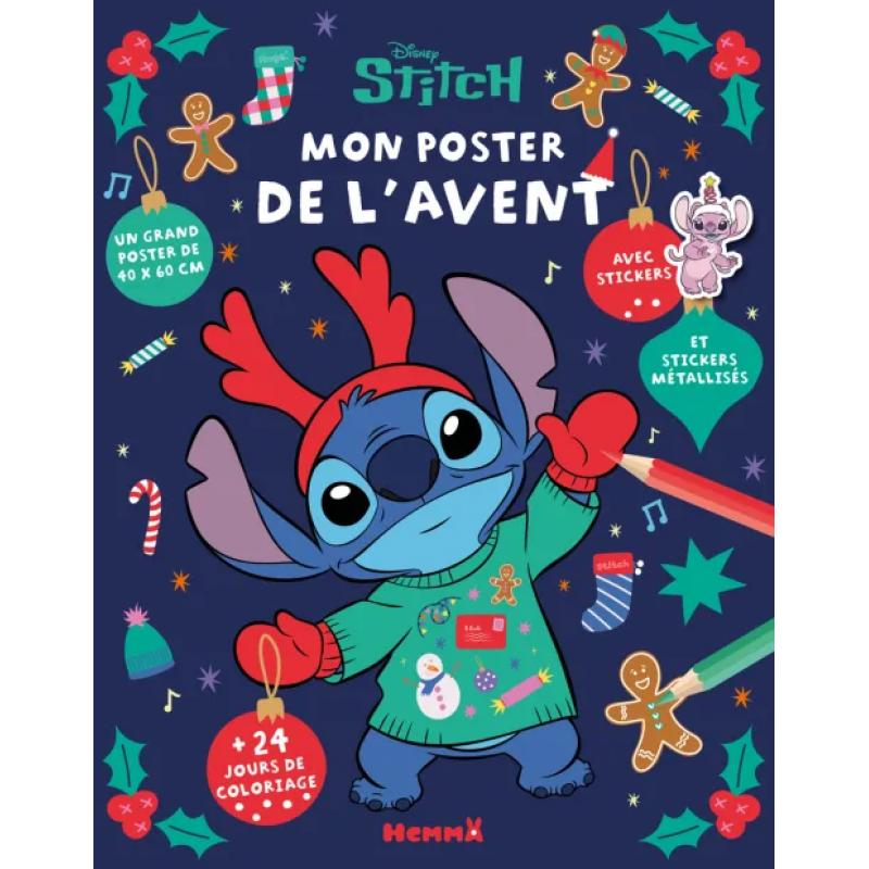 DISNEY STITCH - MON POSTER DE L'AVENT