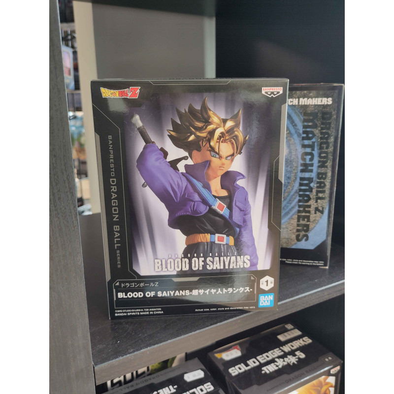 DRAGONBALL Z - Figurine BLOOD OF SAIYANS - Trunks