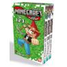 COFFRET MINECRAFT - VOYAGE AU BOUT DU MONDE - Tome 01 à 03