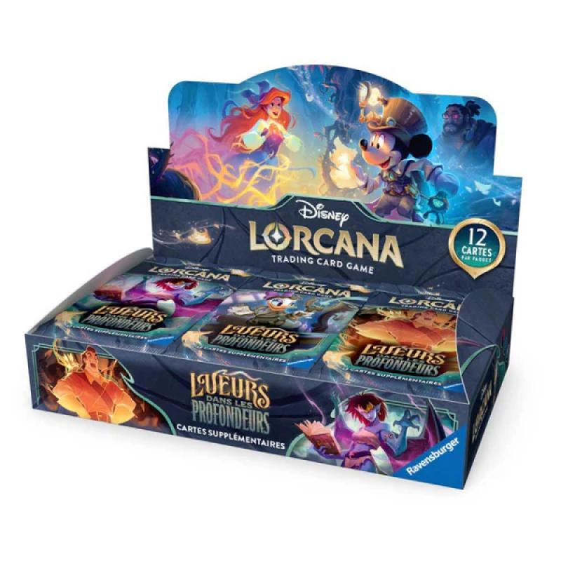 LORCANA - Display 24 boosters S10 - LUEURS DANS LES PROFONDEURS