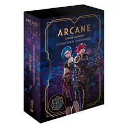ARCANE - LEAGUE OF LEGENDS - LA COLLECTION DE 12 PIN'S OFFICIELS
