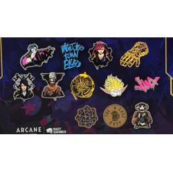 ARCANE - LEAGUE OF LEGENDS - LA COLLECTION DE 12 PIN'S OFFICIELS