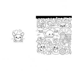 SUPER KAWAII - LIVRE DE COLORIAGE